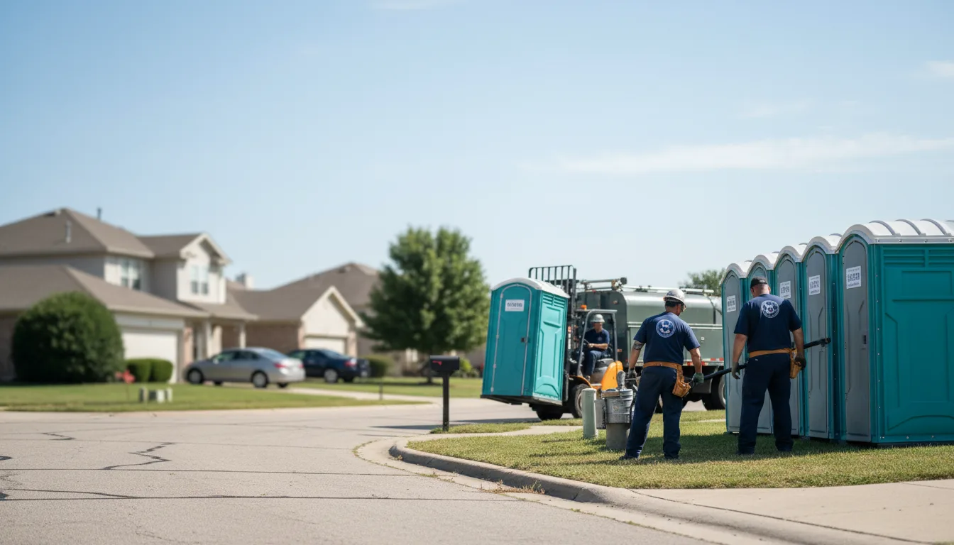 Porta Potty Rental in Palmyra, IL near me